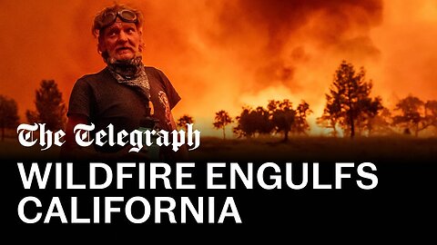 Huge wildfire rips through California| TN ✅