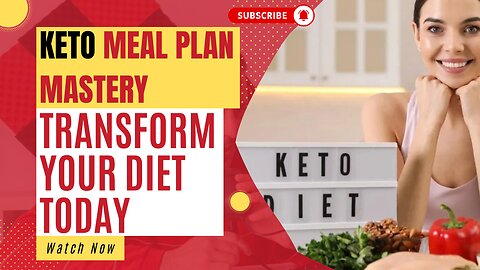 Keto Meal Plan Mastery: Transform Your Diet Today