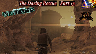 Star Wars Outlaws Part 13 Into Jabba's Palace Blind Let's Play