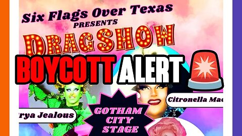 Six Flags Hosting Drag Shows For KlDS 🟠⚪🟣 NPC Parents