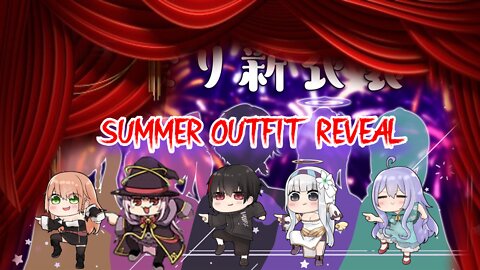 [ViViD VTubers] Shirayuri Lily Elena Yunagi Bell Nekonogi Utakata Memory & Rokkyun outfit reveal