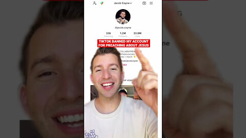 TikTok Banned My Account For Preaching About Jesus. (1.2 MIL Followers)