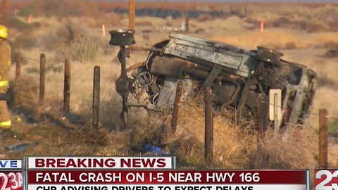 Crash on NB I-5 near Hwy 166 leaves two dead three injured