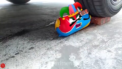 Tire VS Jester and More Funny Silly Video Car Tore VS Objects