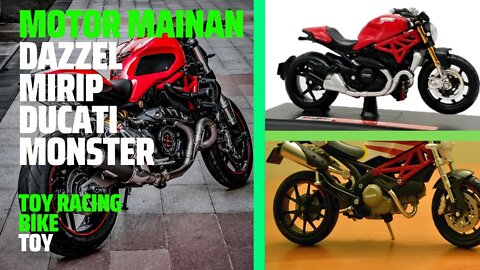 motor mainan anak anak dazzel mirip ducati monster