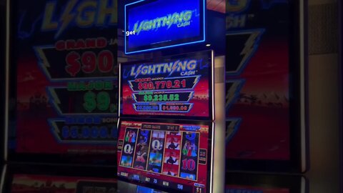 $75 BET JACKPOT on HIGH LIMIT SAHARA GOLD LIGHTNING LINK #shorts