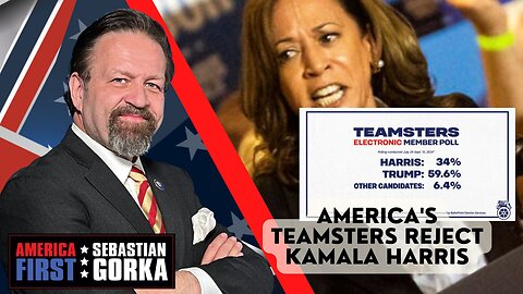 America's Teamsters reject Kamala Harris. Matt Boyle with Sebastian Gorka on AMERICA First