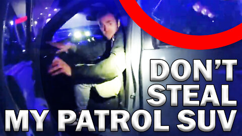 Shot Stealing Patrol SUV On Video! LEO Round Table S07E37b