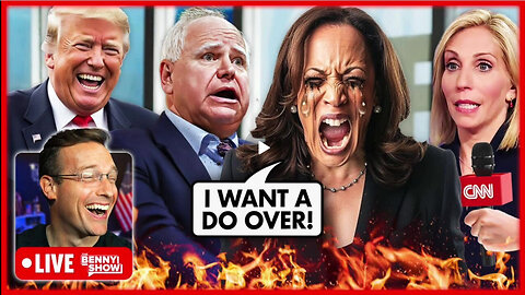 PANIC: Kamala in FREE-FALL after NIGHTMARE CNN Interview Disaster | TOTAL CRINGEFEST BACKFIRE!