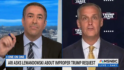 Corey Lewandowski Triumphantly Proves Ari Melber Wrong In Explosive Exchange About Trump's Injury