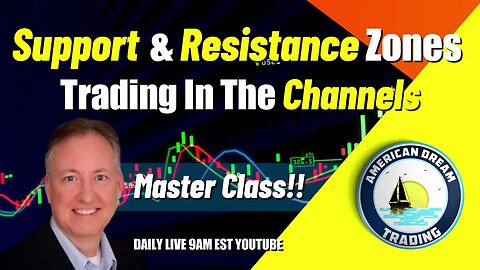 Maximizing Profit- How To Use Support & Resistance Zones To Trade In Channels (Master Class)