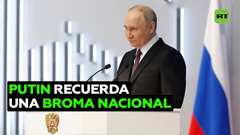 Putin: "Deja de beber, ponte los esquís"