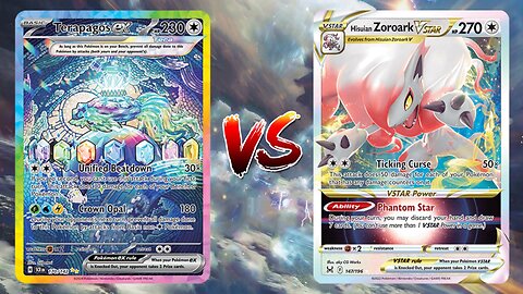 Pokemon TCG Live Terapagos EX Bouffalant VS Hisuian Zoroark VSTAR Dodrio!!