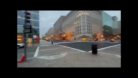 12/10/21 Richard Citizen Journalist in DC- Empty Penn Ave-What is Going on in the Big Cities