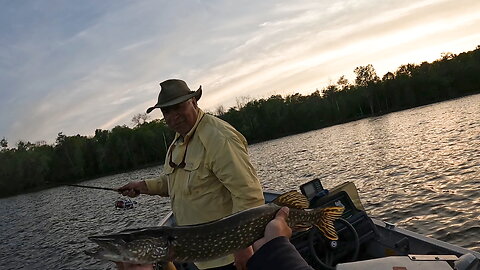 Fishing W/ Dad: Mixed Bag Under a Michigan Sunset