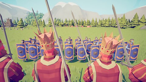 30 Kings Versus 30 Shield Bearers || Totally Accurate Battle Simulator