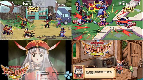 The Karate Kid Street Rumble Available Now Launch Trailer + Sneak Preview Gameplay of " Atelier Judie ~The Alchemist of Gramnad~ Imprisoned Guardian" PSP Emulation Test