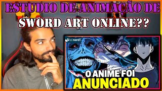 YERIK REACT - O IMPOSSÍVEL ACONTECEU! O ANIME DE SOLO LEVELING FOI CONFIRMADO!