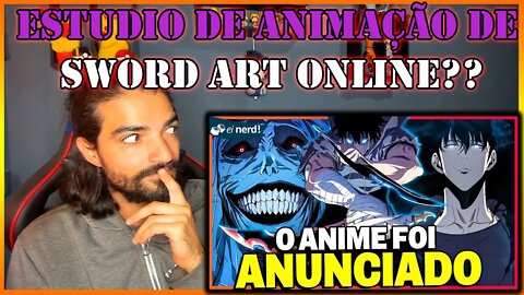 YERIK REACT - O IMPOSSÍVEL ACONTECEU! O ANIME DE SOLO LEVELING FOI CONFIRMADO!