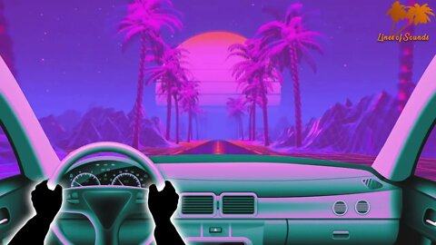 🎧Drive Car Paradise City | Retrowave Driving Music | Relaxing Retrowave Music | SynthWave Chillwave