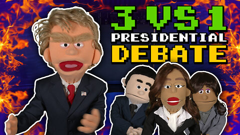 EXPOSED: 3 on 1 Presidential Debate | Trump Vs Kamala & ABC BIASED Moderators | Puppetgate Ep. 45