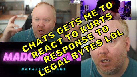 Chat Gets Me To React LIVE To Kurt's (Uncivil Law) Response To The Legal Bytes Superchat Comment 🤣