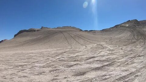 Swing Arm City, Caineville UT on the Dirt Bike