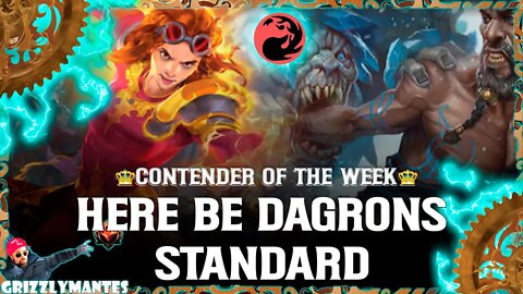 👑👑COTW👑👑 🔴HERE BE DAGRONS🔴 || Streets of New Capenna || [MTG Arena] Bo1 Mono Red Aggro Standard Deck