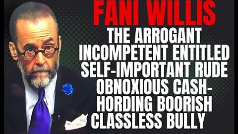 THE ARROGANT FANI WILLIS: WHAT HAPPENS WHEN SHE’S DISQUALIFIED FROM THE TRUMP RACKETEERING CASE?