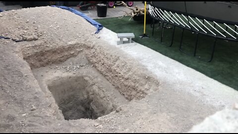 Large hole discovered in Las Vegas backyard where 4-year-old was found in freezer