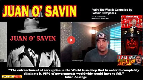 Juan O' Savin & David Nino: Here We Go! Deep State in Trouble - The New Judas