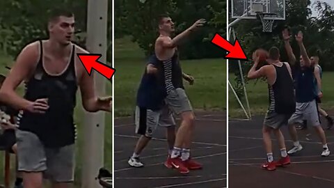 Nba mvp Nikola Jokic Playing 3x3 in His Hometown Sombor, Serbia!