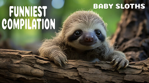 Baby Sloths Being Sloths - FUNNIEST COMPILATION