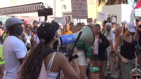 Manif Nice Antipass : Soutien à Jason