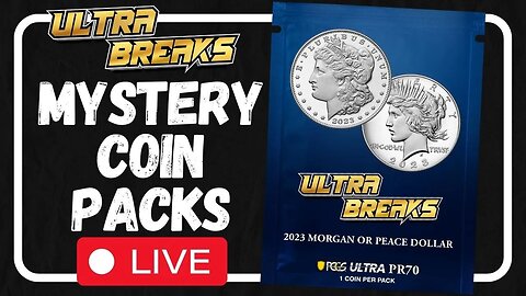 Mystery Coin Pack Ultra Breaks Round 2! Silver Proof Morgan and Peace Dollar Coins!