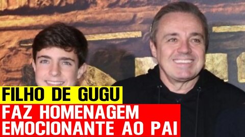 Filho de Gugu João Augusto Liberato homenageia o pai no dia em que completaria 63 anos