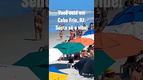 Você está em Cabo Frio [ Praia do Forte] #shorts #riodejaneiro #cabofrio