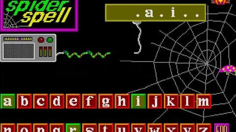 Atari ST Games - Spider Spell