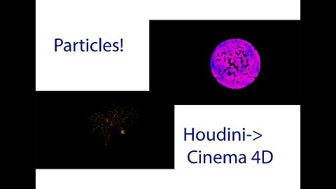 Houdini Particles Intro - Flexible Particle Setups without X-Particles