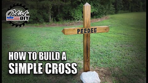 How To Build A Simple Cross