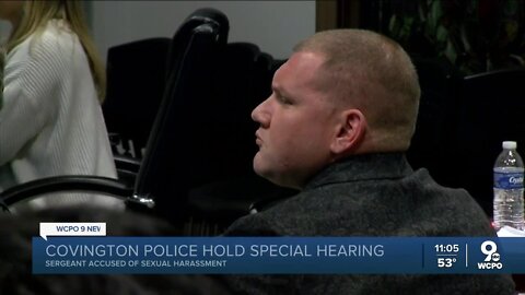 Covington police sergeant accused of sexual harassment