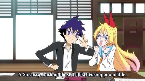 Nisekoi - Chitoge almost exposed themselves