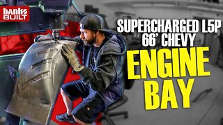 Custom engine bay revealed! | BANKS BUILT Ep 33