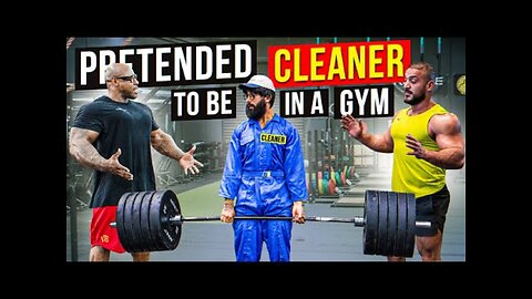 Elite Powerlifter Pretended to be a CLEANER | Anatoly GYM PRANK