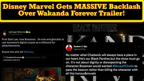 Disney Faces Unexpected Backlash Over Wakanda Forever Trailer! Shameless! Soulless!