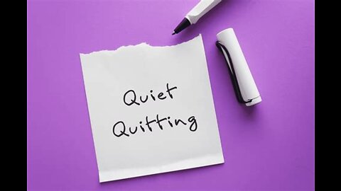 Quiet Quiting: a symptom of horrible managing