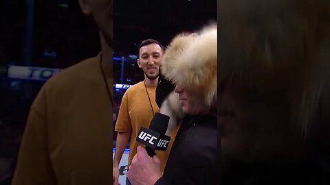 Joe Rogan was grateful for this gift from Shahkat Rakhmonov 🤣