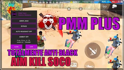 AIM KILL SOCO 🔥 DRIVE SKILL 🔥 MOD MENU TERROR DO FREE FIRE 🔥ANTI BLACK LIST 🔥 BOYAAA EM 2 MINUTOS😂📥