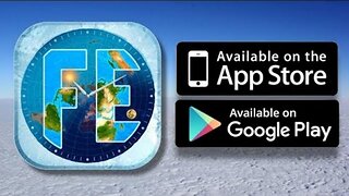 Flat Earth Sun and Moon Clock, available on Android & Apple app stores