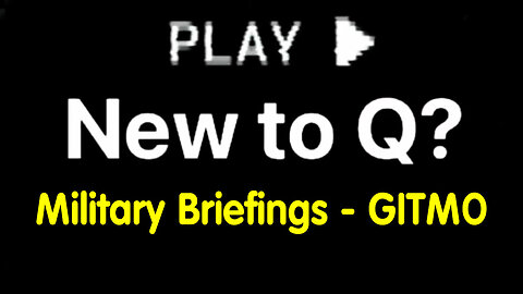 4/6/24 - Military Briefings, GITMO, Timelines And More..